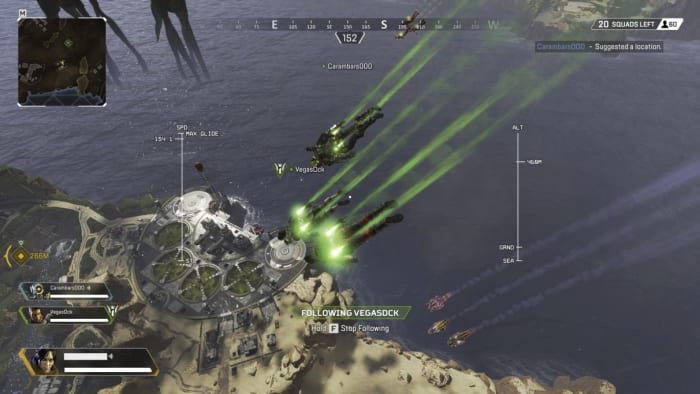 Apex Legends free fall drop