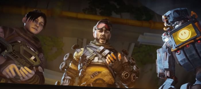 Apex Legends trailer Mirage Wraith Pathfinder