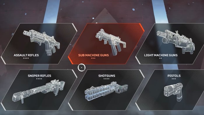 Apex Legends weapons