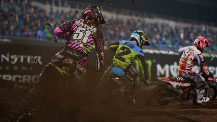 Moto Cross game