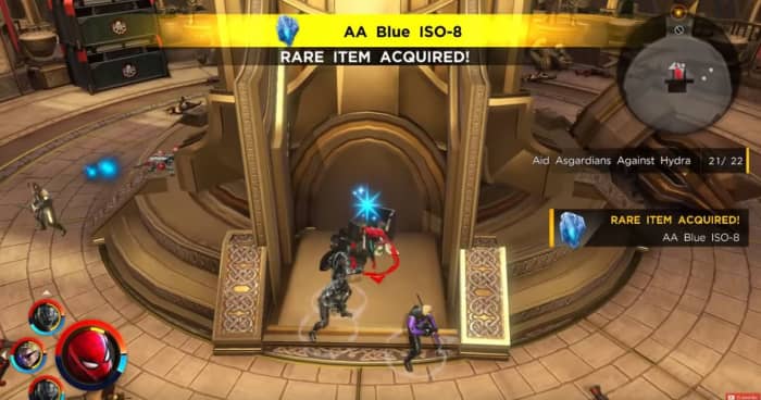 Marvel Ultimate Alliance 3 AA blue ISO-8 XP