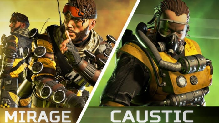 Apex Legends Mirage Caustic