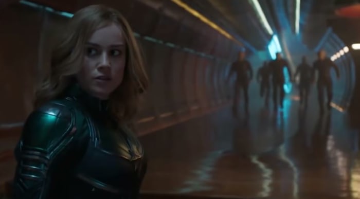 Captain Marvel ship fight