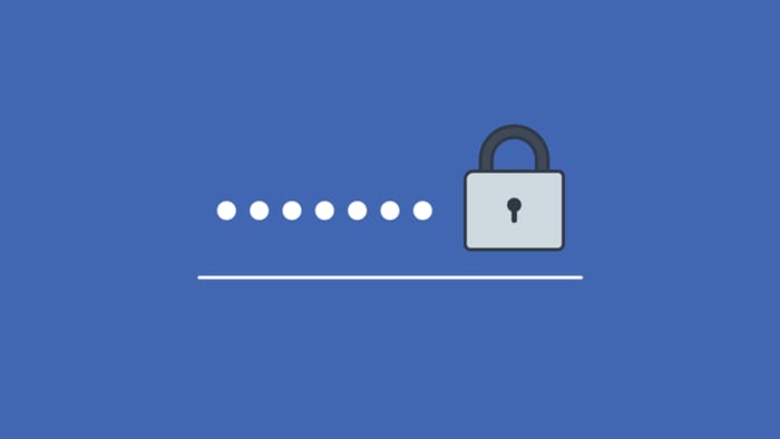 Facebook password header