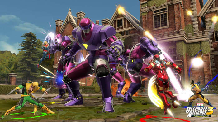 Marvel Ultimate Alliance 3 X-Mansion Sentinels
