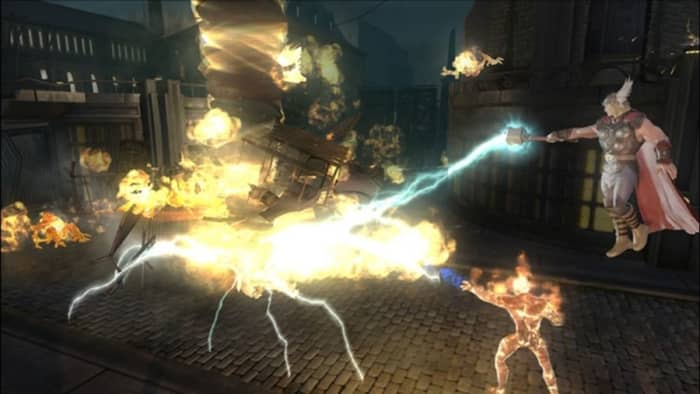 Marvel Ultimate Alliance 2 fire tornado fusion