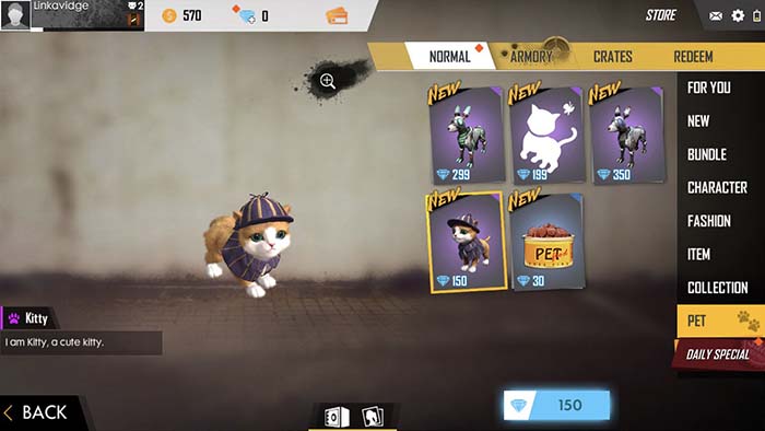 Garena pets