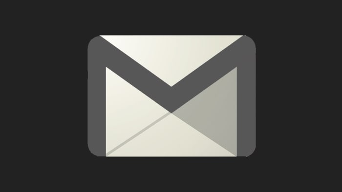 Gmail dark mode logo