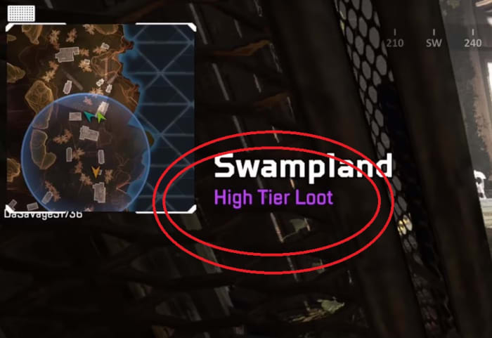 Apex Legends high-tier loot area
