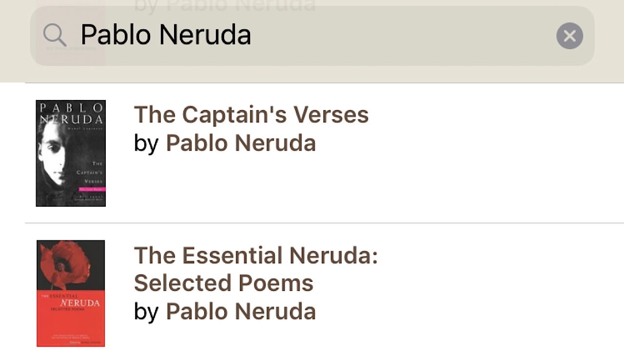 Goodreads search bar