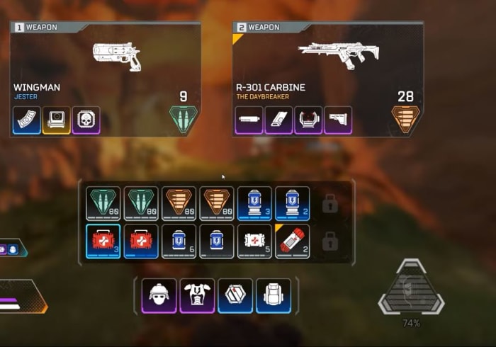 Apex Legends inventory
