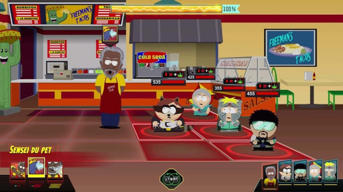 morgan freeman boss fight south park
