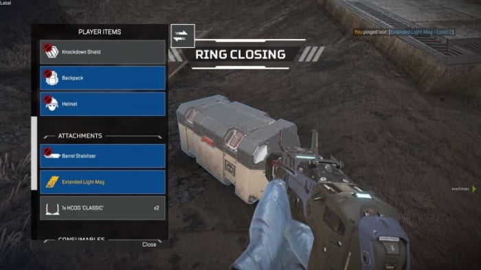 Apex Legends loot player box