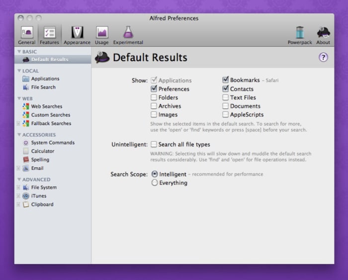 alfred app mac os desktop