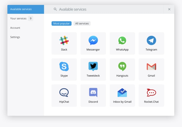 Franz All-in-One Messaging