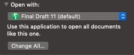 Open With