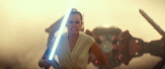 Rey runs