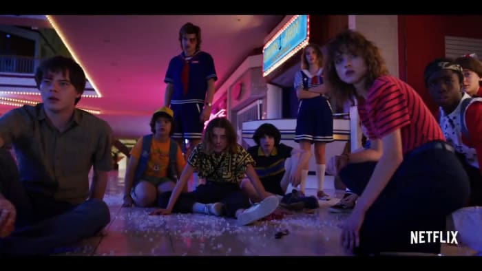 Stranger Things mall