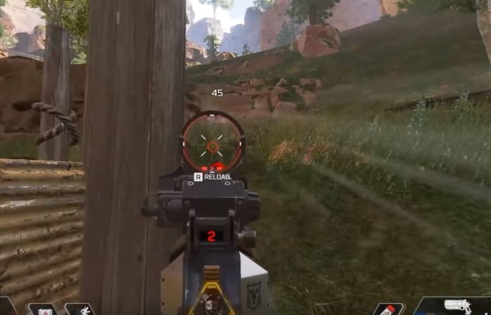 Apex Legends colored fire indicator