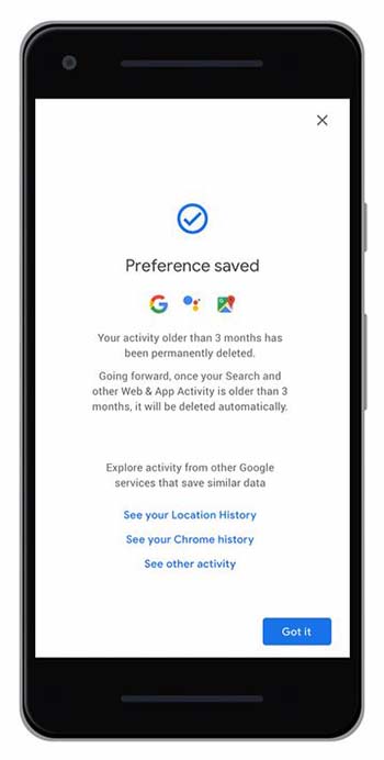 Web activity all set