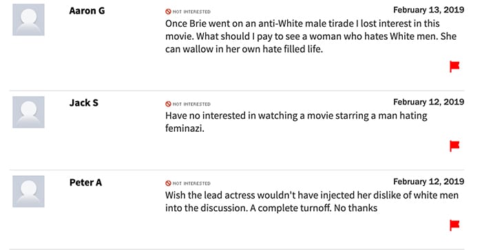 Captain Marvel review bomb