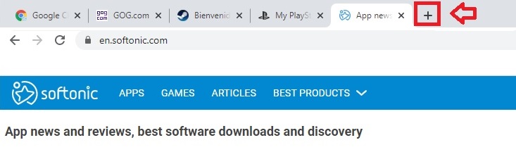 Group tabs in Chrome
