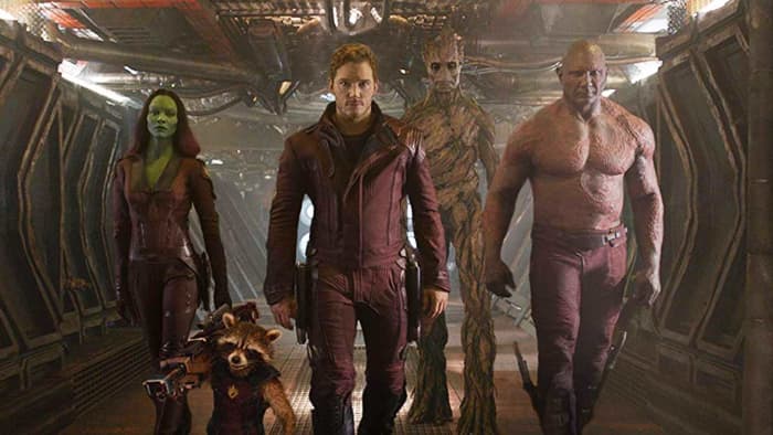 Guardians of the Galaxy hallway