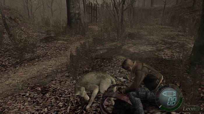 resident evil 4 dog