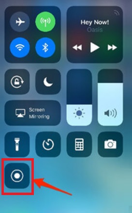 Record on an iPhone