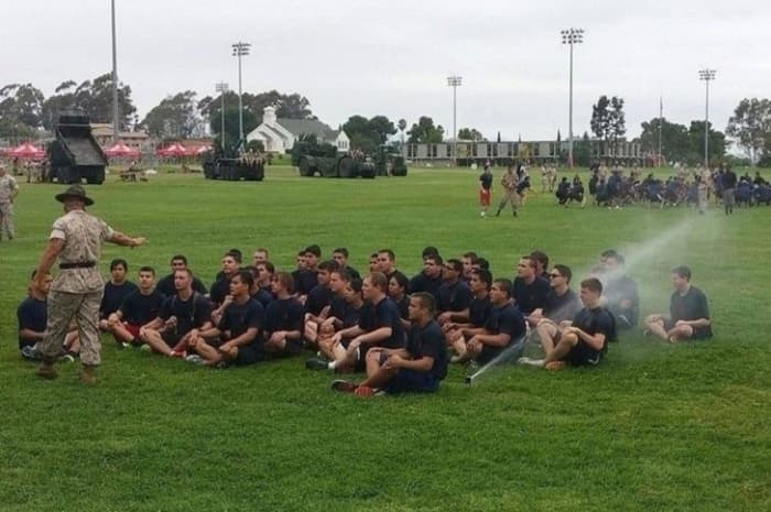 Sprinkler misfortune