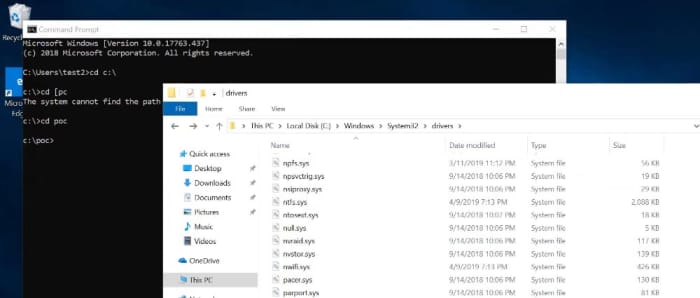 zero day windows 10 screenshot