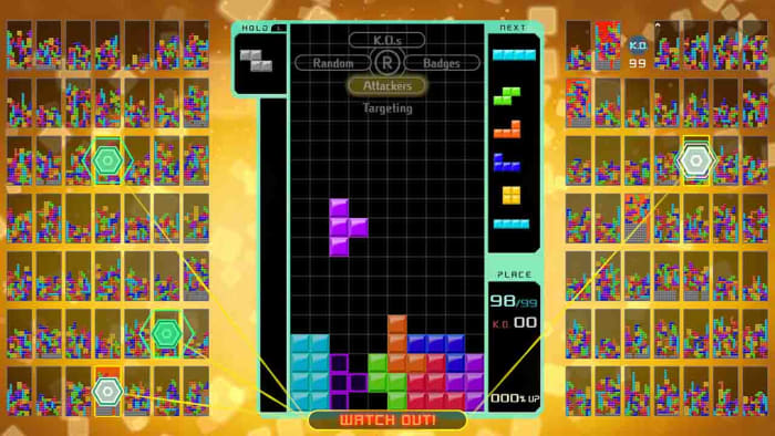 Tetris Aces on Switch