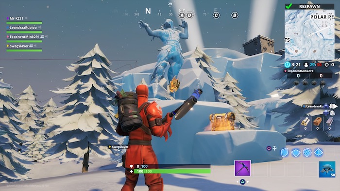 fortnite season 8 week 3 challenge guide treasure hunt statues