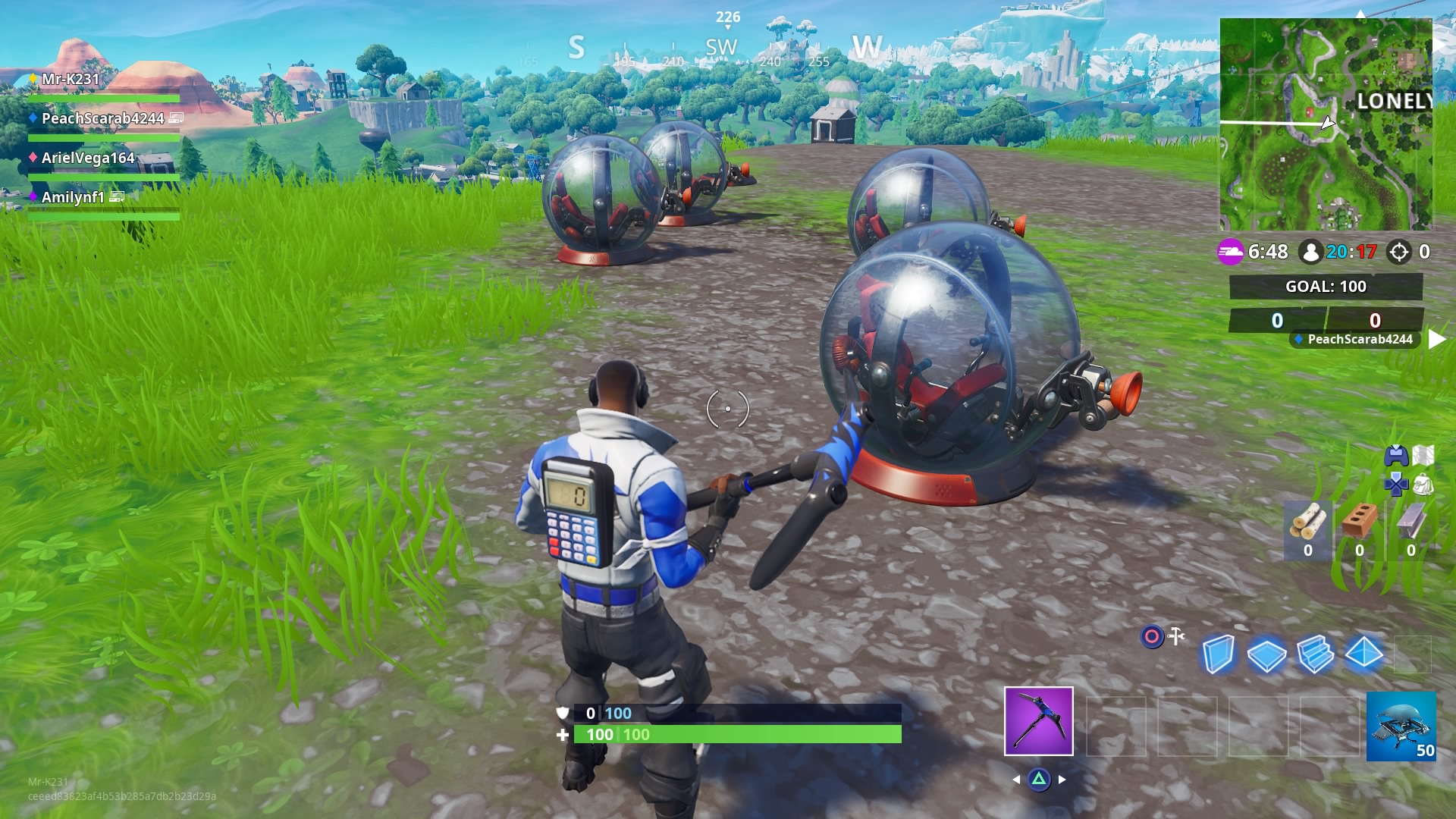 fortnite week 4 challenges baller