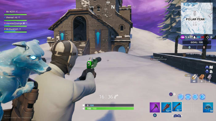 fortnite week 4 challenges suppressed scoped