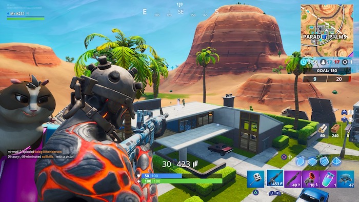 fortnite season 8 high ground