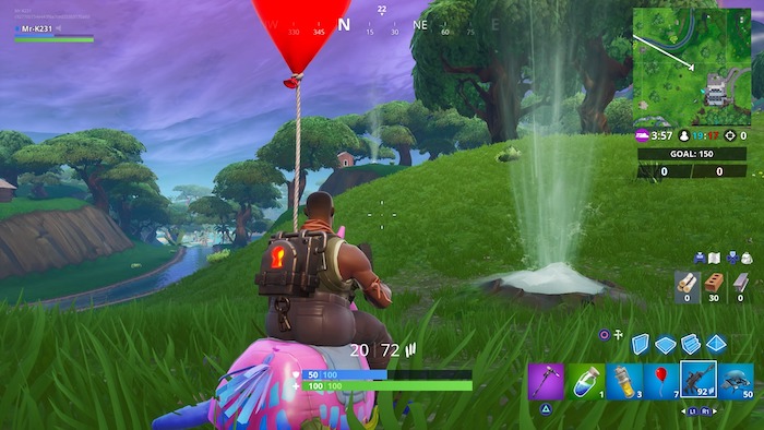fortnite season 8 week 9 volcano vents
