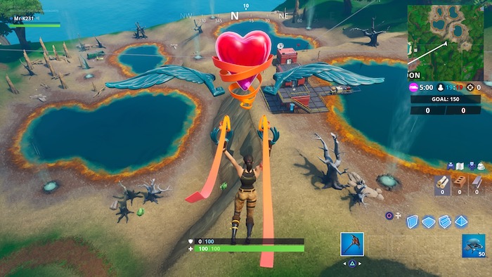 fortnite season 8 week 9 hot springs dane