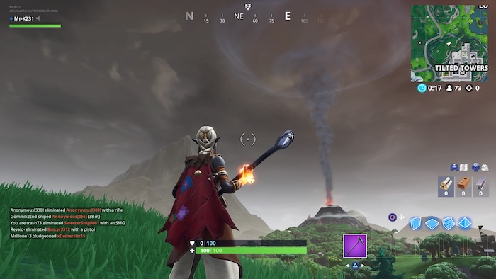 fortnite season 8 volcano finale