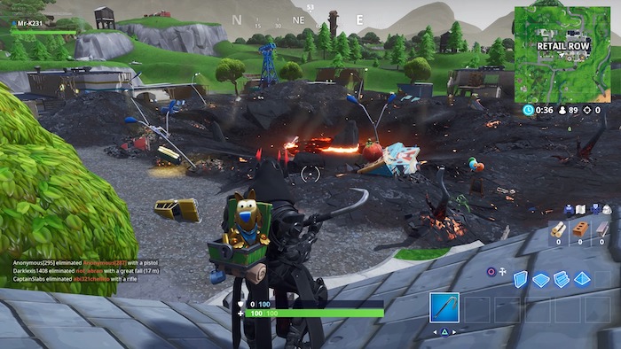 fortnite season 8 volcano eruption finale