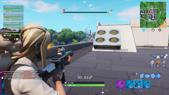 fortnite season 9 week 2 challenges air vent