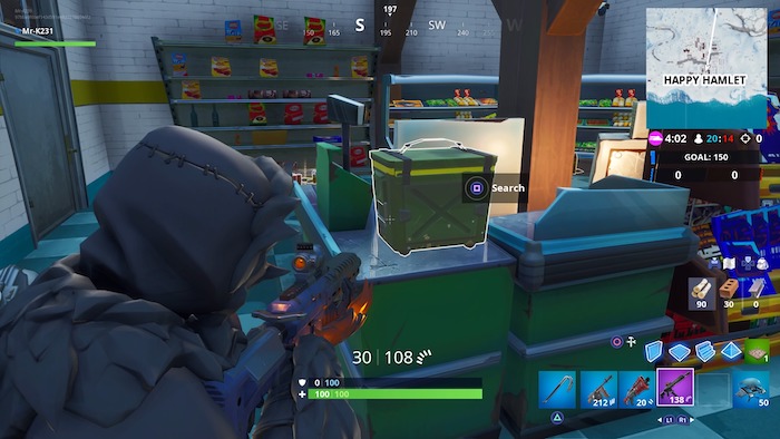 fortnite season 9 week 7 ammo box challenge