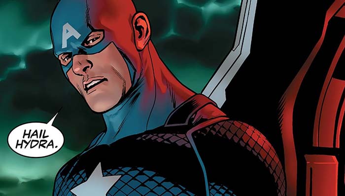 Captain America Hail Hydra