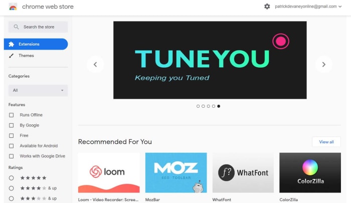 Official Chrome Web Store 