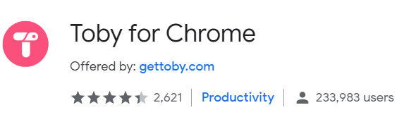 Developer screenshot on Chrome web store
