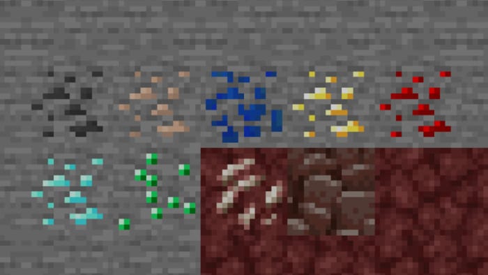 Minecraft ore