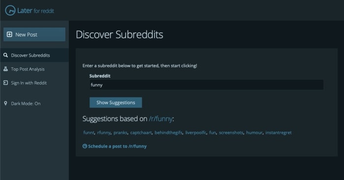LaterDarkMode