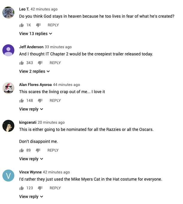 YouTube reaction