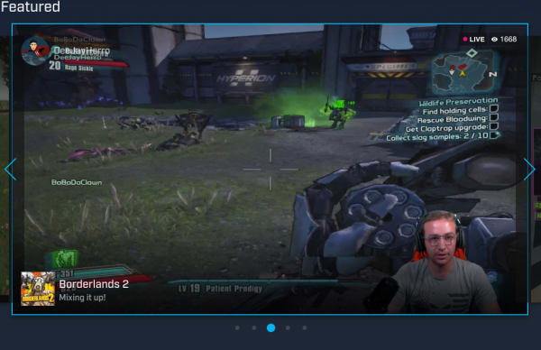 mixer streaming