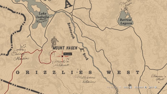 red dead redemption online gang hideout mount hagen